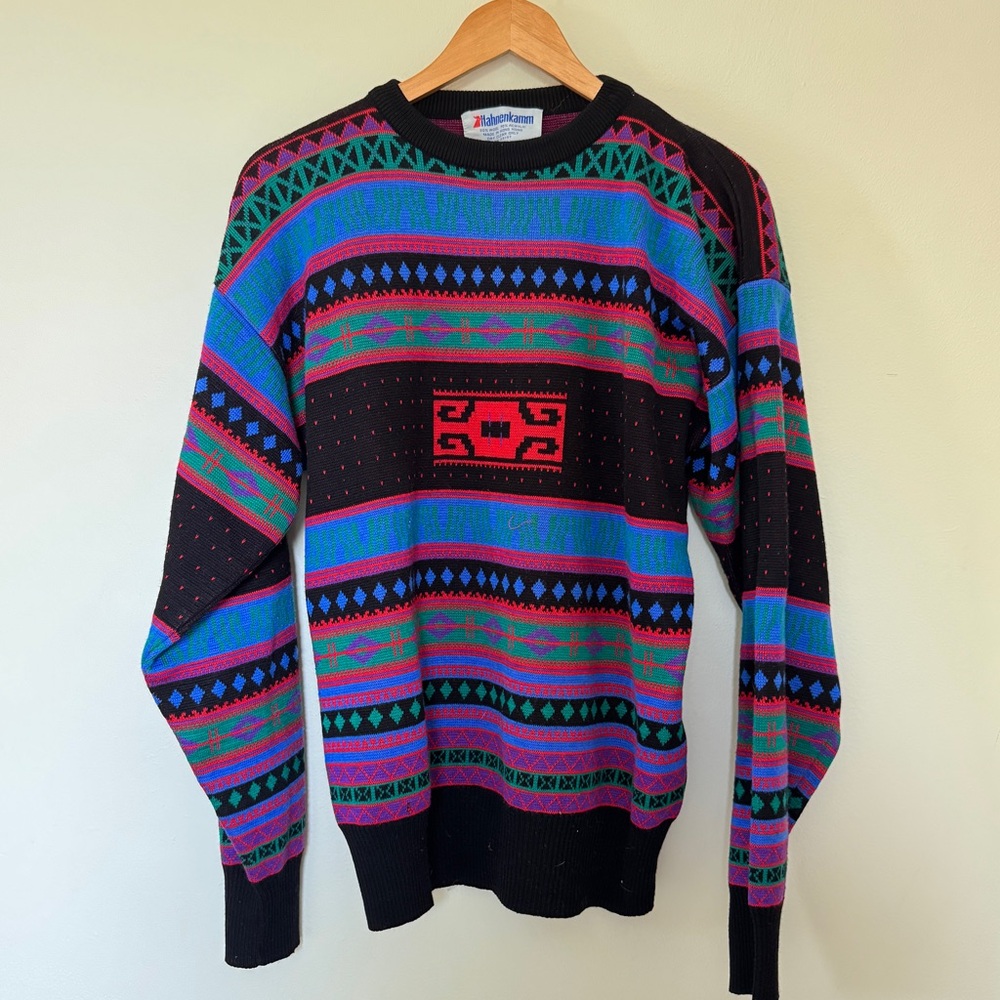 Vintage Hahnenkamm‎ Sweater